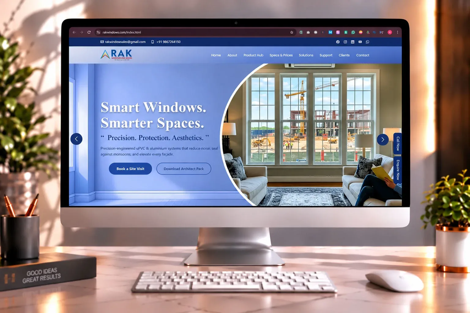 RAK Windows website preview