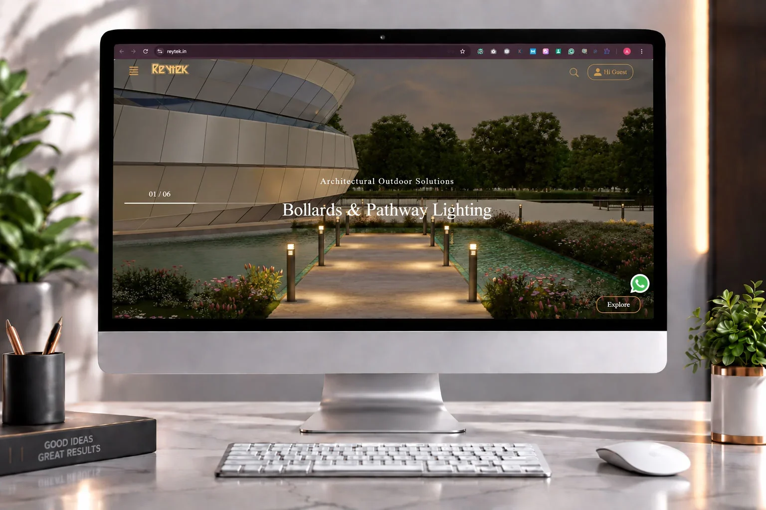 Reytek website preview